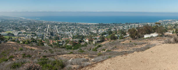 istock Fog bank offshore on the horizon 588611282