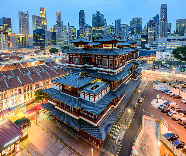 istock The Buddha's Relic Tooth Temple in Singapore's Chinatown 588616550