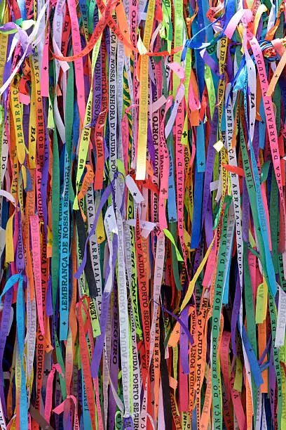 Photo of Senhor do Bonfim ribbon, or, in portuguese, Fitinha do Bonfim