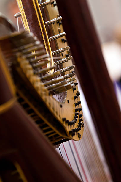 istock Detail of harp 588957854