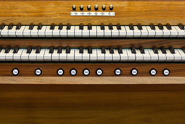 istock Church organ keyboard 588959130