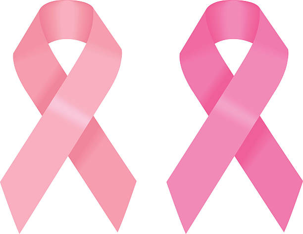 유방암 리본상 - breast cancer awareness ribbon stock illustrations
