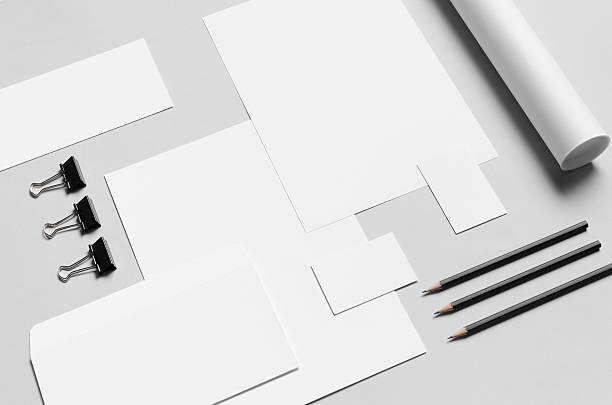 istock Branding / Stationery Mock-Up - White 588969024