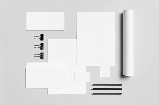 istock Branding / Stationery Mock-Up - White 588969166