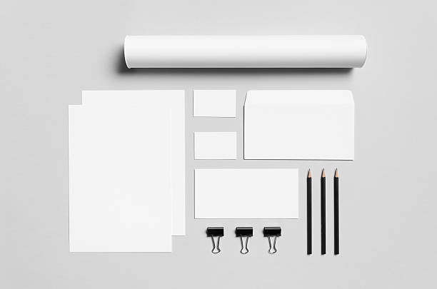 istock Branding / Stationery Mock-Up - White 588969228