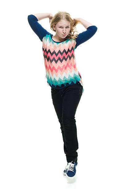 istock Little girl dancing 588970030