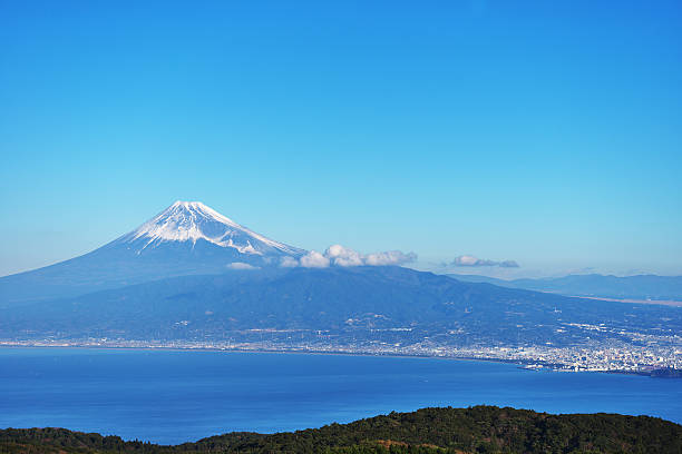 istock Mount Fuji which I watched from Izu Peninsula 588970198