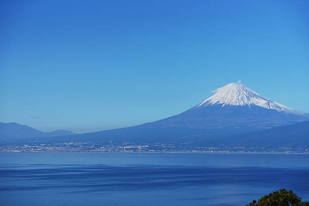 istock Mount Fuji which I watched from Izu Peninsula 588971488