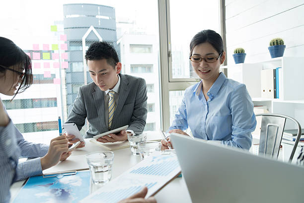 istock People who have fulfilled the dream. 588972630