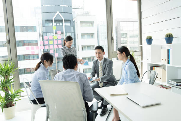 istock Business meeting in office. 588973928