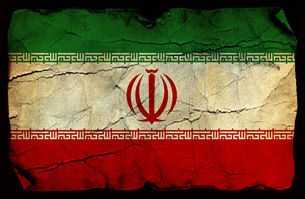 イラングランジの国旗 - iranian flag ストックフォトと画像