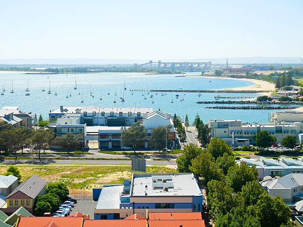 View of yachts and buildings