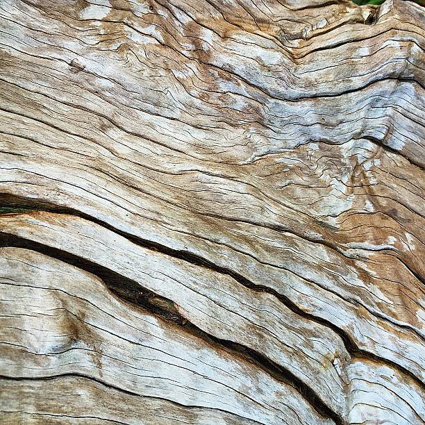 istock Old wood railway sleepers abstract architecture construction decor vintage wood 588988128