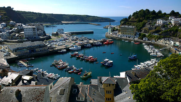 istock Seaport in Luarca, Asturias 588989760