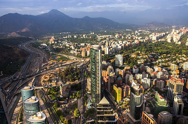 istock View of Santiago de Chile with Los Andes mountain range 588990006