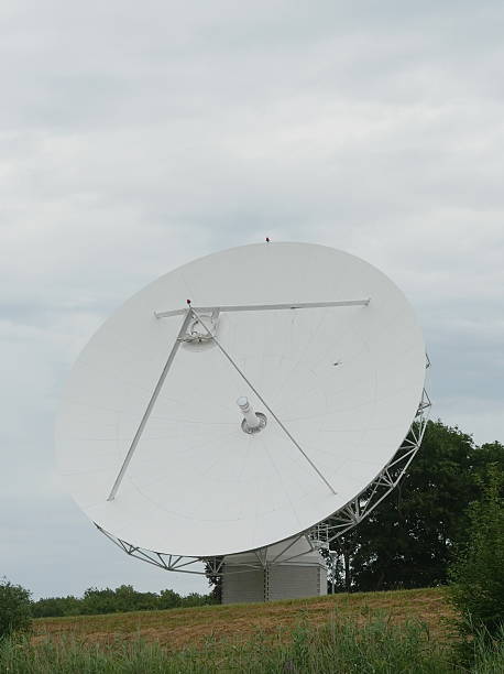 parabol antenna Satellite Communications Dish out doors landsat satellite photos stock pictures, royalty-free photos & images