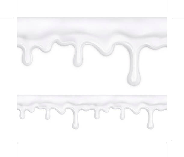 화이트 도넛 유약, 벡터 원활한 패턴 메쉬 - cupcake sugar isolated on white white background stock illustrations