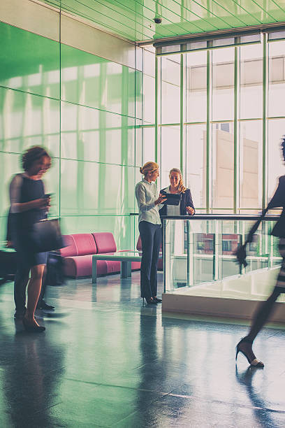 istock Business people in the office building 588998022
