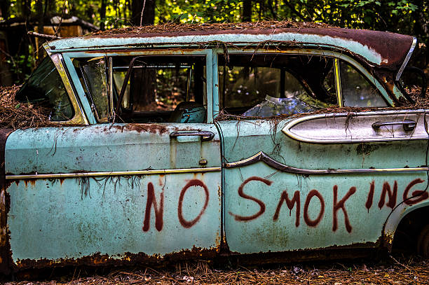 istock Derelict Classic American Cars 588998848