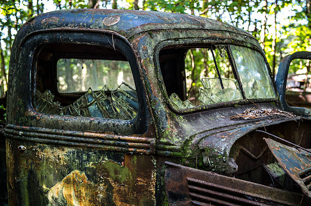 istock Derelict Classic American Cars 588998948