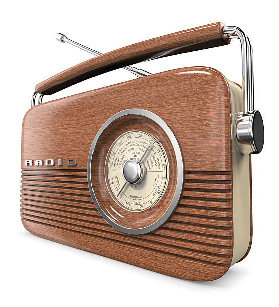 istock Wooden Retro Radio. 588999426