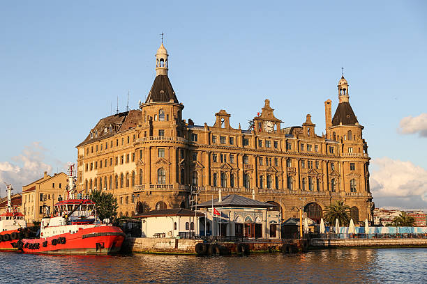 istock Haydarpasa Train Station in Istanbul City 588999722