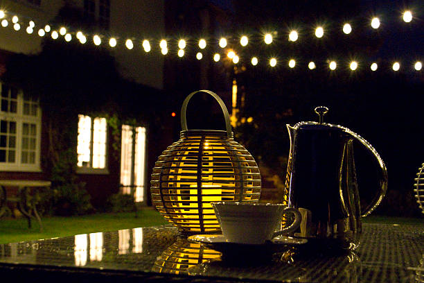istock Late summer evening in the garden 589087016