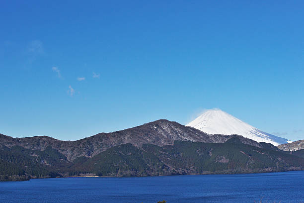istock Mount Fuji and Lake Ashi 589089882