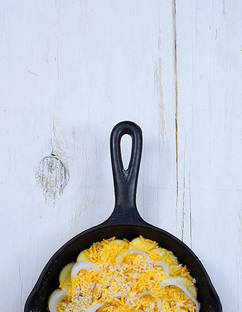 Scalloped Potatoes stock photo