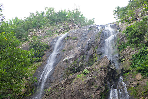 istock beautiful and famous waterfall at Kamphaeng Phet 589097594