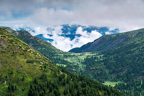 istock View of the Devil's Gate Pass in Khamar-Daban mountains 589101360