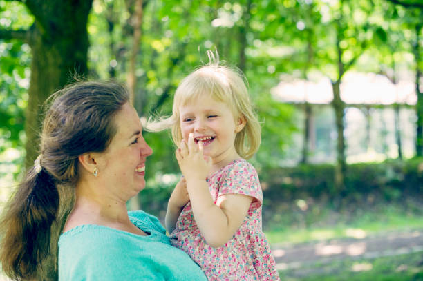 istock Cheerful Mother and her Daughter 589107580