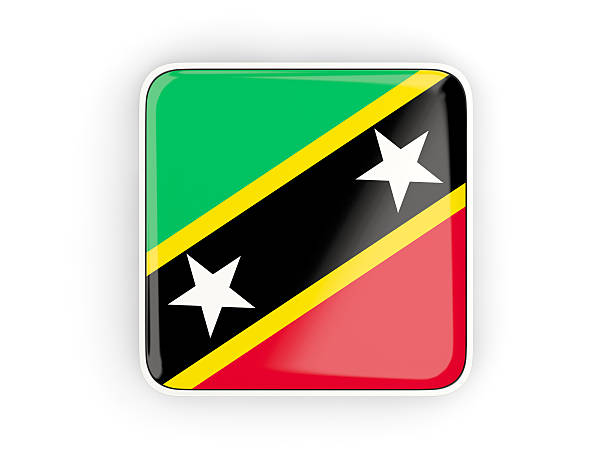 A vibrant flag featuring a diagonal black band edged in white on a red field, conveying national pride, strength, and unity. Ideal for topics on patriotism, sport, and cultural identity.