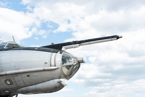 istock Exhibition of old model airplanes 589116372