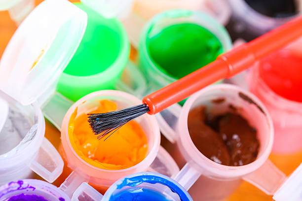 istock set of colorful paints close-up 589122024