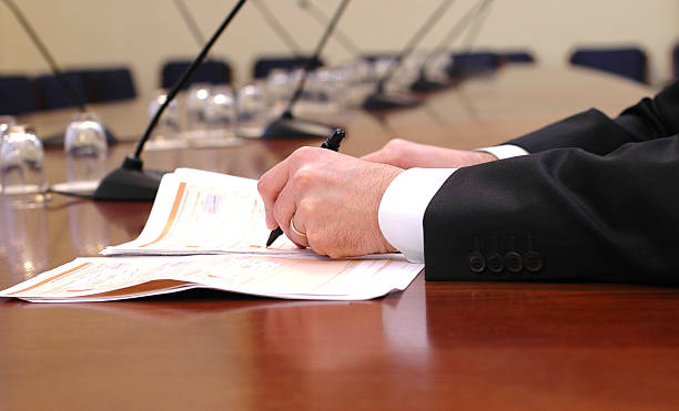 istock Business Data Analyzing , business meeting details 589122822