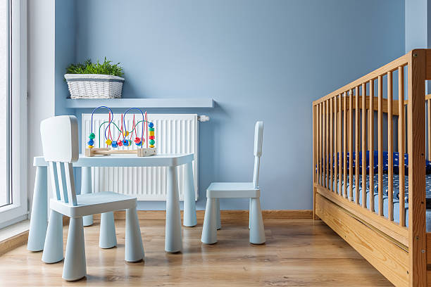 istock Sleep and play baby space idea 589127368