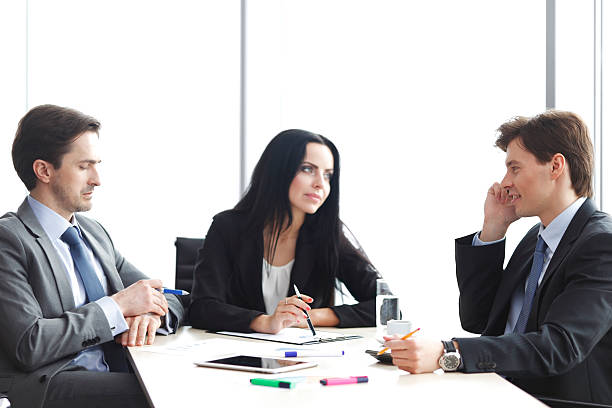 istock Business people on meeting 589129076
