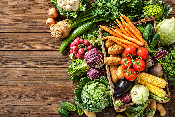 istock Assortment of  fresh vegetables 589134632