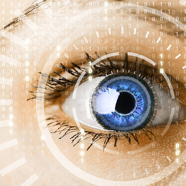 istock Modern cyber woman 589138232