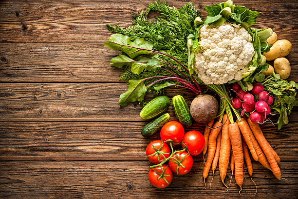 istock Assortment of the fresh vegetables 589417282