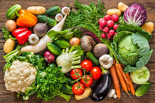 istock Assortment of the fresh vegetables 589418582