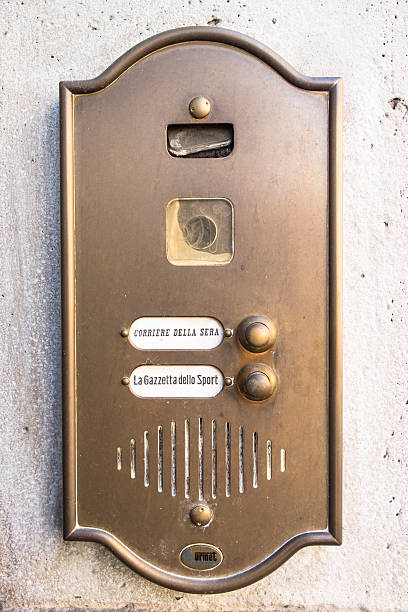 istock Intercom Corriere della Sera and Gazzetta in via Solferino in Milan 589422944