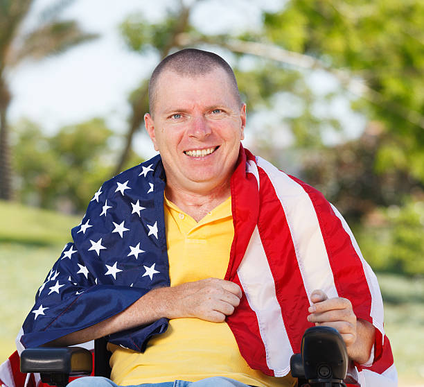 istock American freedom in wheelchair 589426080