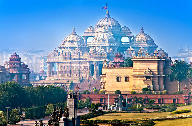 istock temple Akshardham, Delhi, India 589427190