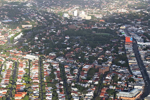 istock Aerial shot of Sydney Inner West 589429536