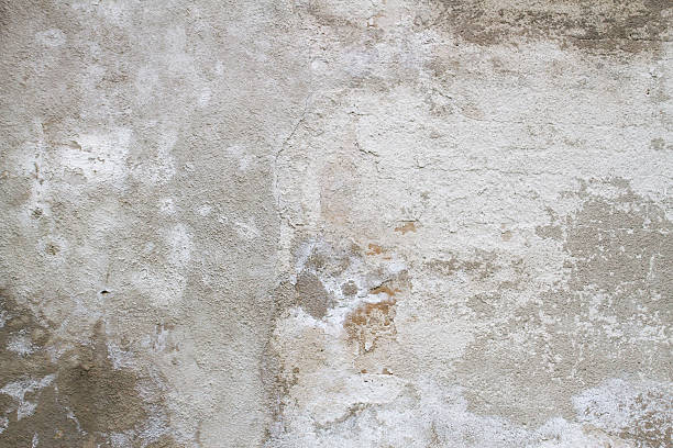istock Simple old grungy texture background, grey concrete wall fragment 589429722