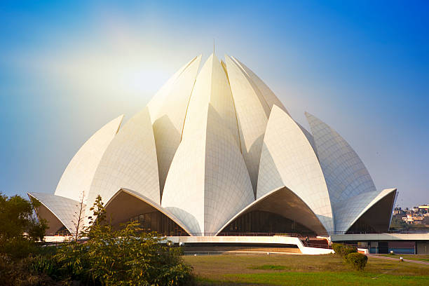 istock India. New Delhi, Lotus temple. 589432324