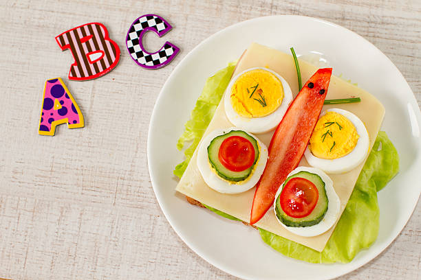 istock Funny snack for kids 589432876