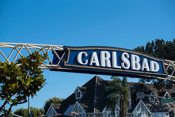 Carlsbad California stock photo